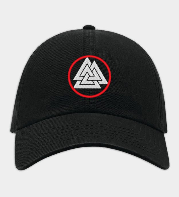 Valknut bestickte Baseballkappe